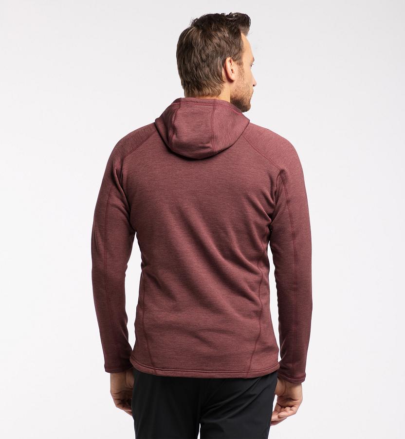 Haglöfs Mens Heron Fleece Red New Zealand 38540BKCR
